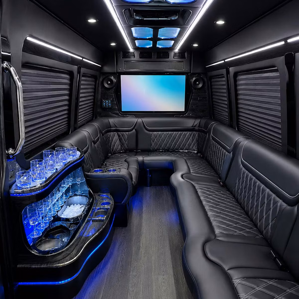 bachelorette party bus rentals in springdale and the nwa area