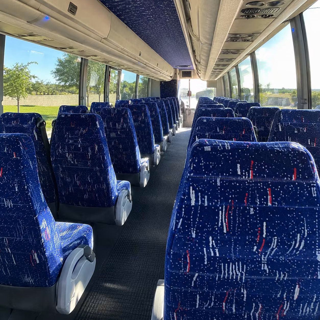 charter buses for church youth group trips and retreats out of springdale