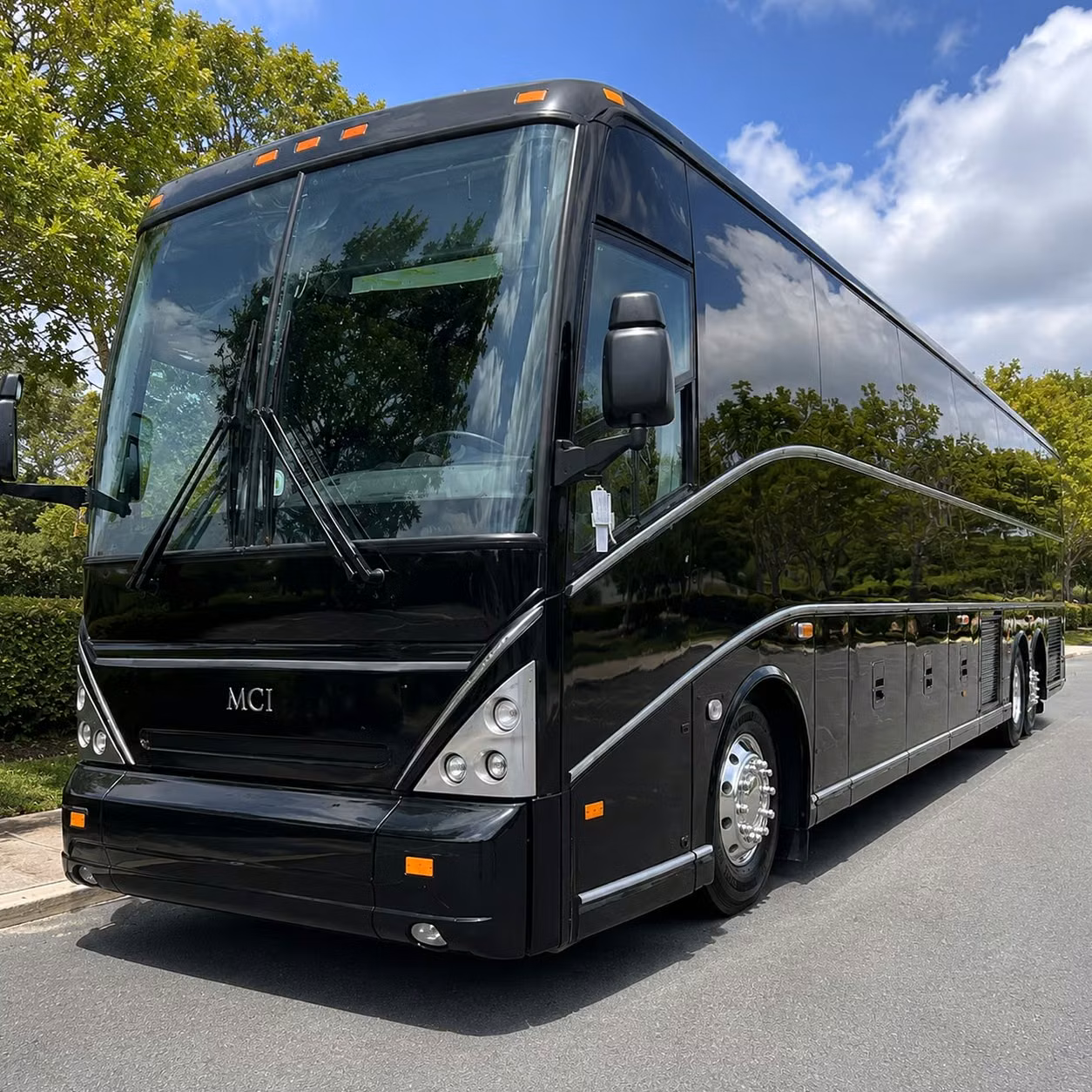 event transportation bus rentals in springdale