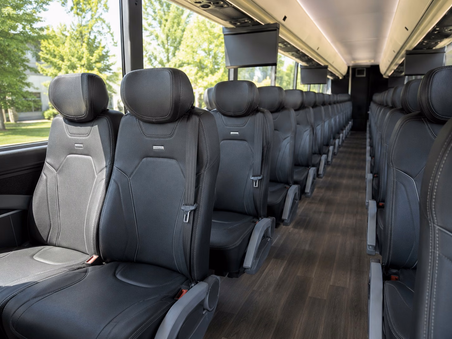 how bus type changes charter bus prices in springdale arkansas