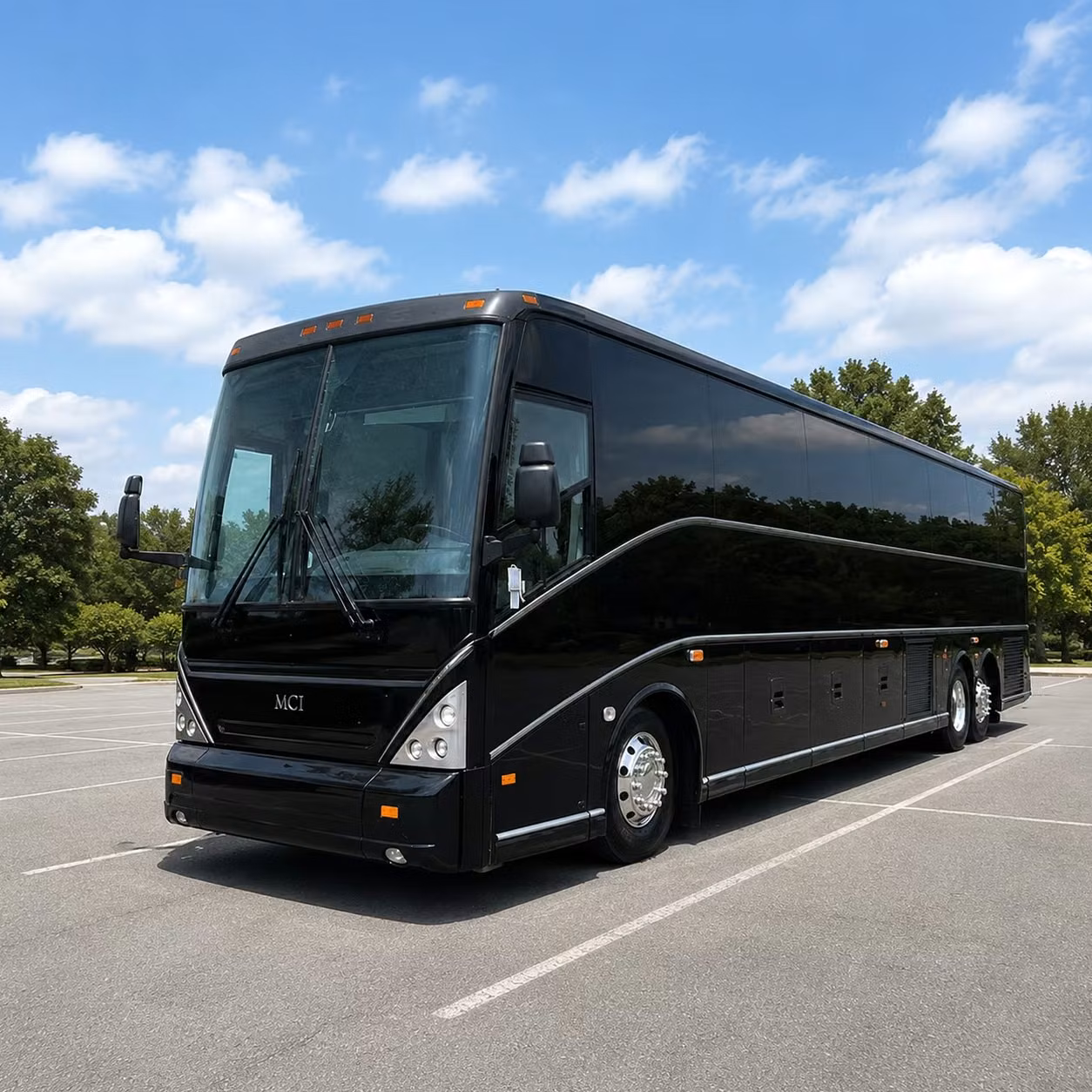 long distance corporate bus rentals from springdale to anywhere