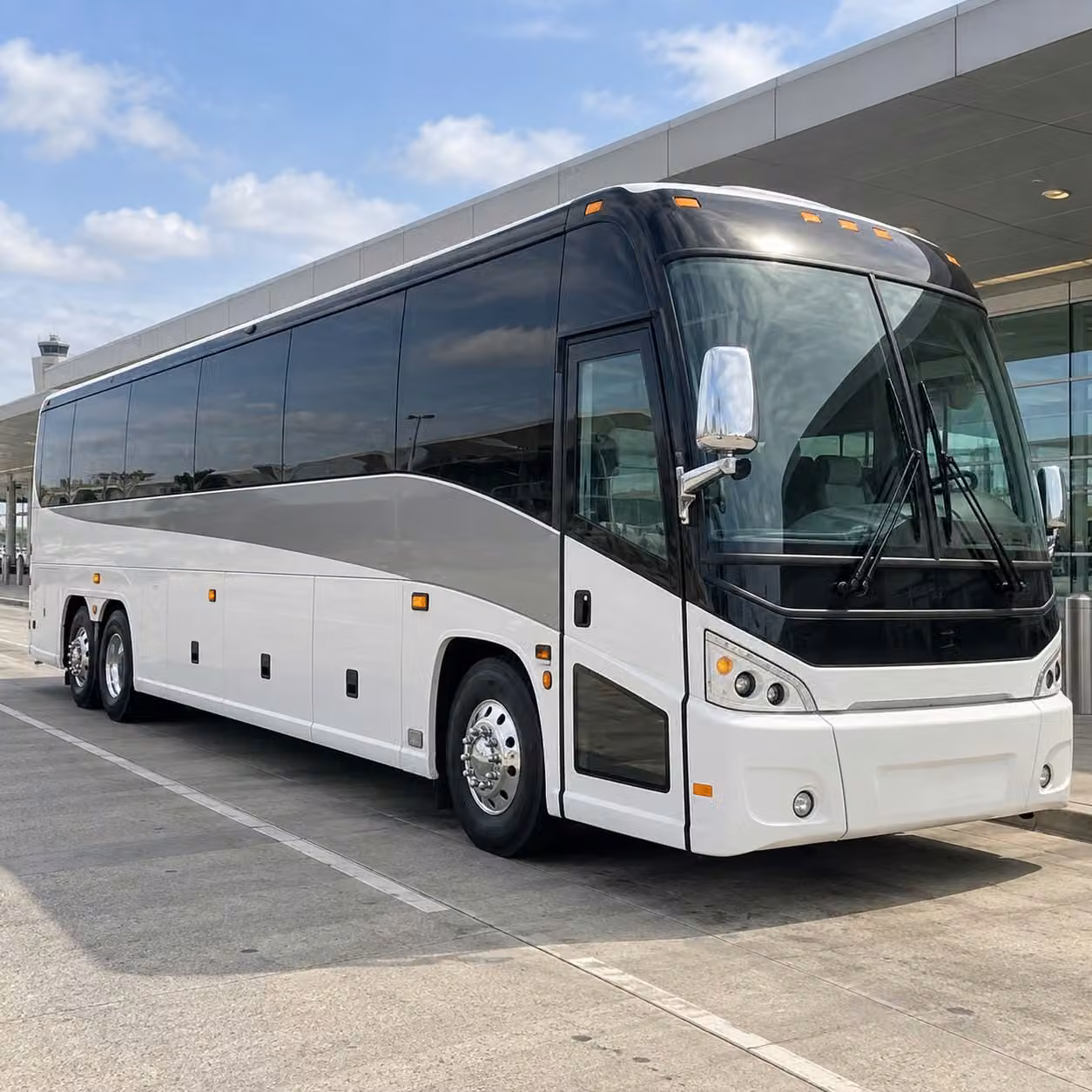 springdale charter bus rental exterior